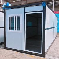 Maison conteneur pliable préfabriquée de 20 pieds, économique, X Z, pour bureau, hôtel, camping, mini-maison, en kit