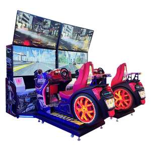 Nouveau simulateur de course à double écran pour deux joueurs, console de jeu de course <span class=keywords><strong>Sonic</strong></span> <span class=keywords><strong>Blast</strong></span>, équipement de divertissement d'arcade commercial - Product Image 5