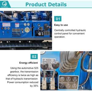 OCEAN 탑 드라이브 <span class=keywords><strong>100m</strong></span> <span class=keywords><strong>300m</strong></span> 깊이 로타리 코어 오일 리그 시추공 드릴러 물 휴대용 드릴 머신 - Product Image 3