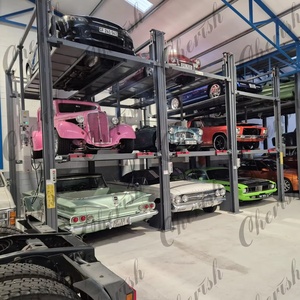 Heavy-Duty 4-bài trong nhà xe lưu trữ Lift ba-cấp xe Stacker với 2-cấp Xe thiết bị bãi đậu xe - Product Image 5