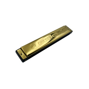<span class=keywords><strong>Harmonica</strong></span> <span class=keywords><strong>diatonique</strong></span> de haute qualité JH024A-5 de Seasound Factory, 24 trous, résine, acier inoxydable, boîte dorée en ABS, prononciation améliorée - Product Image 3
