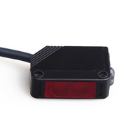 Capteur photoélectrique réfléchissant diffuse de 10 cm, NPN NC DC 10-30V, infrarouge, IP67, PBT, câble de 2 m, protection contre l'inversion