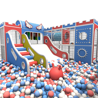 Nouveau produit en promotion : Ensemble de jeux souple pour enfants, trampoline, équipement de parc d'attractions, aire de jeux intérieure avec piscine à balles