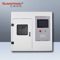 High Accuracy Metal Aerosol Can Internal Pressure and Burst Tester 0.1%~0.5% FS Accuracy Laboratory Use 1 Year Warranty