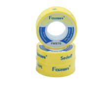 Ruban d'étanchéité en PTFE à usage général FW870, 12 mm, 0,075 mm, 10 m, pour la plomberie, les conduites d'eau et de gaz