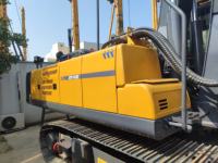 Machine de forage rotative diesel XR160E série E, force de traction maximale de 160 kN, forage jusqu'à 56 m, utilisation de moteur à engrenages, pompe, roulement, moteur