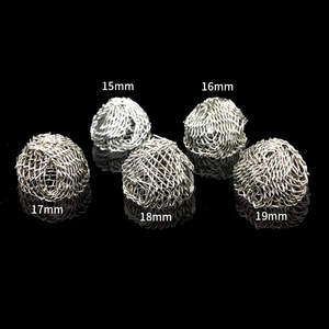 Wire Mesh Filter For Smoking Pipe 15-19mm Reusable Metal Round Mesh Accessory - Product Image 1