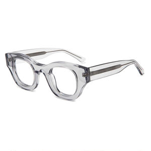 עבודת יד אצטט משקפיים מלבן גברים מרשם myopia משקפיים מסגרת מרובעת נשים מותג משקפיים מעצב משקפיים - Product Image 5