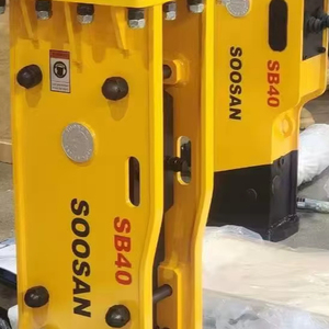 SOOSAN SB40 Tipo superior Martillo hidráulico Cuerpo principal Características estándar Doce meses de garantía - Product Image 1