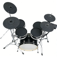 Batterie électronique personnalisable avec cymbales et module, pack très avantageux pour les écoles et les centres d'éducation musicale