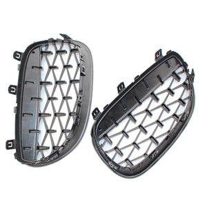 Calandre avant BMW Série 5 E60, noir brillant météorite, pare-chocs en plastique ABS, pièce de rechange - Product Image 2