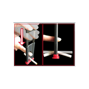 Cubes de doigts en plastique acclamés pour tours de magie, vente en gros, jouets de farces, blagues originales, accessoires de guillotine, éducatifs, magie de scène, écologiques - Product Image 2