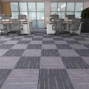 Dernières Tendances : Dalles de Moquette Commerciales Modernes en PP pour Bureaux – Carreaux de Sol Décoratifs Rectangulaires pour Immeubles de Bureaux - Product Image 3
