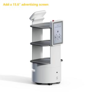 Robot Intelligente con Intelligenza Artificiale / Robot per Consegna Cibo / Robot Simile all'Umano con Ricarica Automatica Controllato da App - Product Image 3