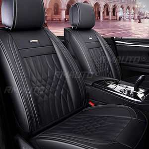 2 housses de siège auto en cuir PU, protège-sièges pour SUV, camion, fourgonnette, bus - Product Image 4