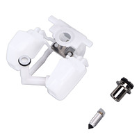 Kit de réparation de carburateur de moto avec flotteur de réservoir d'huile et valve à aiguille pour 250-400CC GSF250-400 GJ77A GK75A 7AA