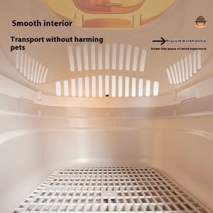 Ayrılabilir yıkanabilir plastik kafes ile taşınabilir el çevre dostu kedi taşıyıcı kediler köpekler ve küçük hayvanlar için 15kg kapasite - Product Image 3