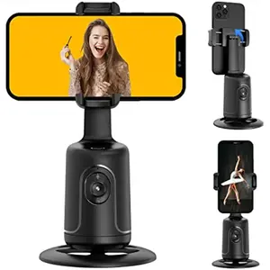 2024 Novos presentes quentes rotação 360 AI rastreamento automático facial objetos cardan estabilizador desktop selfie vara para Tiktok