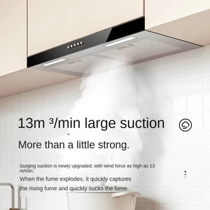 Fornitura diretta in fabbrica piccolo T-tipo di cappa di aspirazione superiore <span class=keywords><strong>per</strong></span> cucina macchina del fumo <span class=keywords><strong>per</strong></span> alberghi appartamenti famiglie - Product Image 5