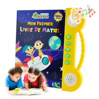 Juguete Educativo Electrónico Interactivo con Botones, Libro Electrónico con Canciones Francesas para Niños