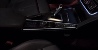Kit de panneau de commande central en forme de U pour BMW Série 3 F30 2013-2019, éclairage ambiant intérieur LED dynamique, lampe d'ambiance