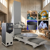 Máquina Fresadora CNC Vertical de 5 Ejes Rongchi, Equipo de Grabado 3D de Precisión para Madera, Espuma, Moldes y Fabricación de Modelos