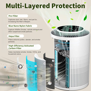 Purificador de Aire Portátil de Escritorio con Aniones y Filtro HEPA H13, Tendencia 2026 - Product Image 6