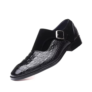 Chaussures habillées formelles de qualité supérieure pour hommes, confortables et élégantes, fabriquées à la main, sur mesure, augmentant la taille, disponibles en hiver - Product Image 5