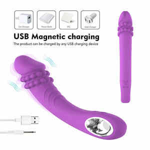 OEM USB wiederauf ladbare weibliche Masturbation Dildo Vibrator Klitoris G-Punkt Orgasmus <span class=keywords><strong>Squirt</strong></span> Massage gerät Fee Vibrator Spielzeug - Product Image 2