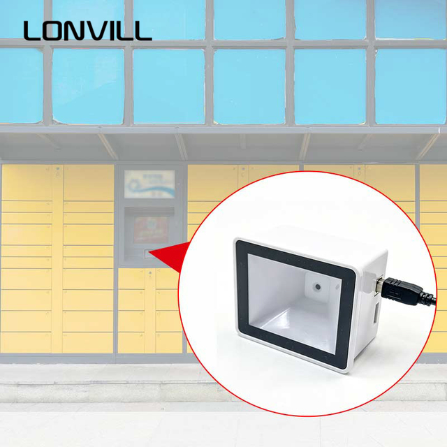 LONVILL Qr Code Scanner Wide Temp Barcode Scanning Module 5V 350mA Embedded Barcode Scanner for OEM Device Integration