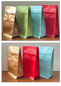 Bolsas de plástico al vacío personalizadas para alimentos, bolsas autoportantes selladas de ocho lados, bolsas de papel de aluminio, bolsas personalizadas para envasado de té - Product Image 5