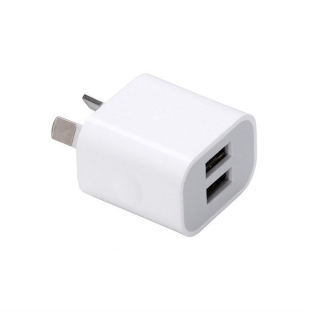 5v 2.1a Dual Usb 2 Usb Ports Australia Mobile Cell Phone AU Wall Charger Adapter