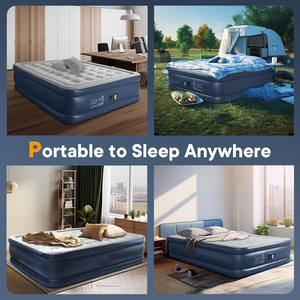 Cama de aire de tamaño completo más cómoda, cerca de mí colchón hinchable, colchón autoinflable con bomba integrada para acampar al aire libre - Product Image 4