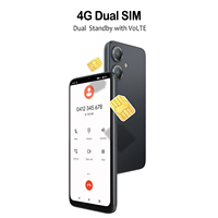 هاتف ذكي أندرويد 16 غير مقفل يدعم 4G، بشريحتين، معالج ثماني النواة، شاشة TFT عالية الدقة 6.5 بوصة، هاتف ذكي مخصص من المصنع مع خاصية فتح القفل بالوجه
