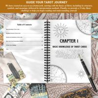 Journal de Tarot A5 33 Jours : Auto-découverte, Croissance Personnelle, Méditation, Approfondissement de vos Connaissances, Pratique Quotidienne, Reliure Spirale, PVC