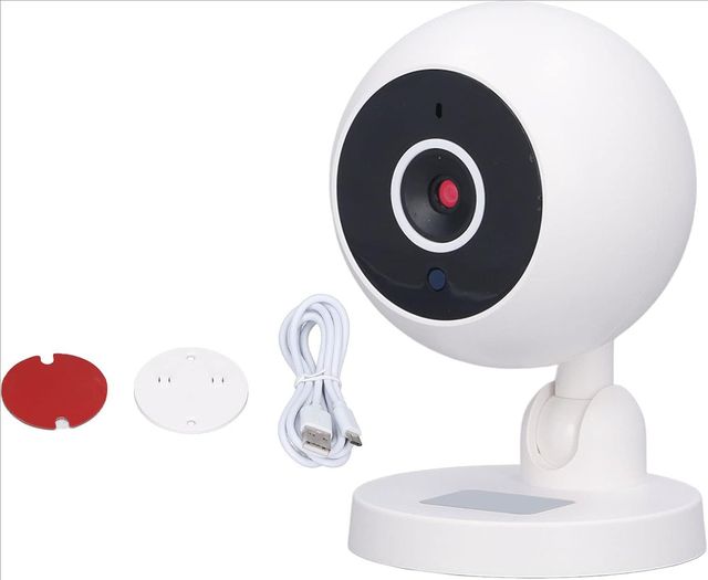 Home Security Camera System 360° Rotation WiFi Camera Infrared Function Real-Time Alert App Control Easy Setup