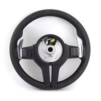 Volant sport M personnalisé en PVC pour BMW Série 3 E60 E65 E66 X5 E70 X6 E71 E81 E82 E83 E84 E85 E87 E88 E89 E90 E91 E92 E93