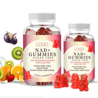 Gummies NAD+ Resvératrol Plus, Nicotinamide Adénine, Vitamine D3 K2, Dinucléotide, Complément anti-âge, Soins de la peau, Gummies NAD