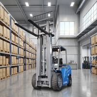 Truk Forklift Listrik Liftron CPD30L Alternatif untuk Forklift Diesel untuk Tugas Penanganan Kargo Gudang