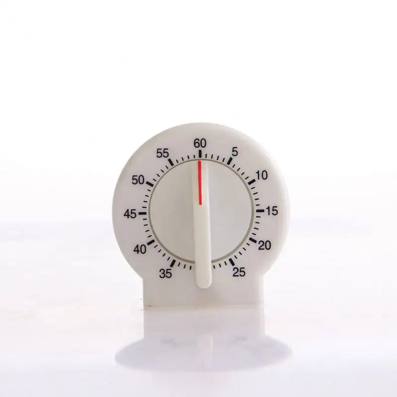 60 Minutos Temporizador Mecânico Relógio Cozinha Cozinhar Calculagraph Fácil Operar Relógio De Cozinha Redonda com Alarme De Sino