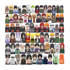 Jouets de construction Naruto Ninja War Bricks, figurines d'action anime, collection de blocs de construction - Product Image 1