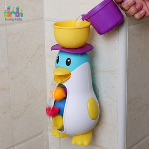 Konpig brinquedo de banho, crianças, pinguim, banho, água, banheiro, desenhos, bebê, brinquedos - Product Image 2