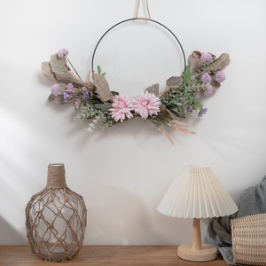 CallaFloral ผนังดอกไม้ประดิษฐ์แบบแขวน ดีไซน์ดอกกุหลาบและดอกซากุระ ของตกแต่งบ้าน ของตกแต่งงานแต่งงาน CF01015 - Product Image 2
