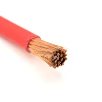 Maßgefertigtes Rot-Schwarzes PVC-Isoliertes Kupfer-Batteriekabel 16-95mm DC für Solar-PV-Wechselrichter Automobil