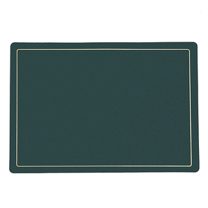 Mantel de Mesa de Cuero Moderno y Personalizable con Borde Dorado, Resistente al Agua, al Aceite y al Calor, Ecológico, con Embalaje Personalizado - Product Image 5