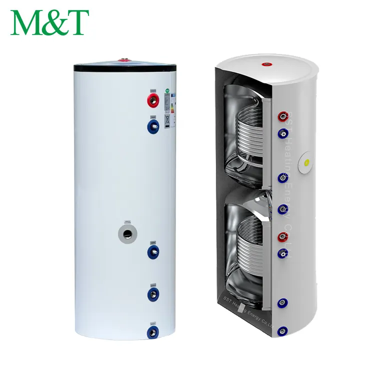 Solution Of Coal Crisis stainless steel 304/316 domestic heat pump monoblock boiler thermodynamique 300l hot water heater tank