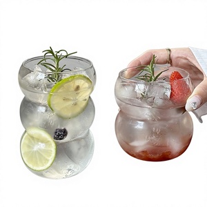 <span class=keywords><strong>Mug</strong></span> en verre borosilicate fileté grande capacité, <span class=keywords><strong>sans</strong></span> <span class=keywords><strong>anse</strong></span> ni couvercle, résistant aux hautes températures, design moderne - Product Image 1