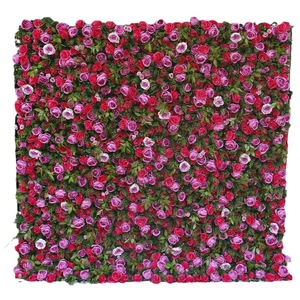 Cross-Border <b>Artificial</b> <b>Flower</b> Wall <b>Artificial</b> Rose Floral Backdrop for Wedding Decoration - Product Image 4