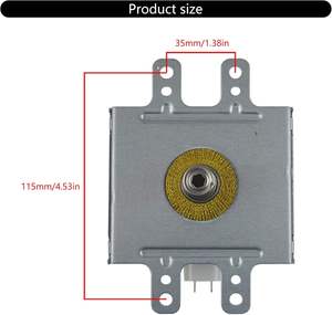 Pièces détachées électriques PartsNet, magnétron pour <span class=keywords><strong>four</strong></span> à micro-ondes 2M319H, pour <span class=keywords><strong>réparation</strong></span> de <span class=keywords><strong>four</strong></span>, remplace 2M226-03GWH et W10754299, garantie 1 an, construction métallique - Product Image 5