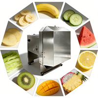 YYHB Elektrische Bananen Snijder 10 Inch 420/304 Lemmet Voedselveilig CE 220V voor Fruitverwerkingsbedrijven in Europa
